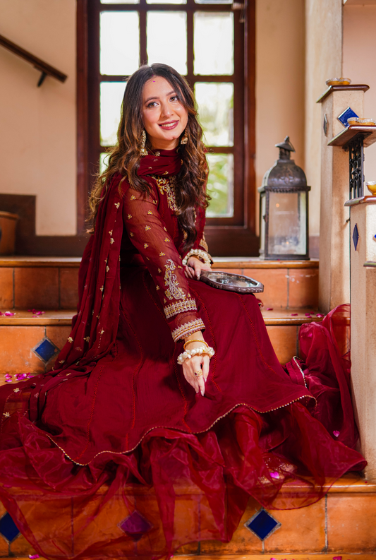 Mehrbano (Frock & Dupatta)