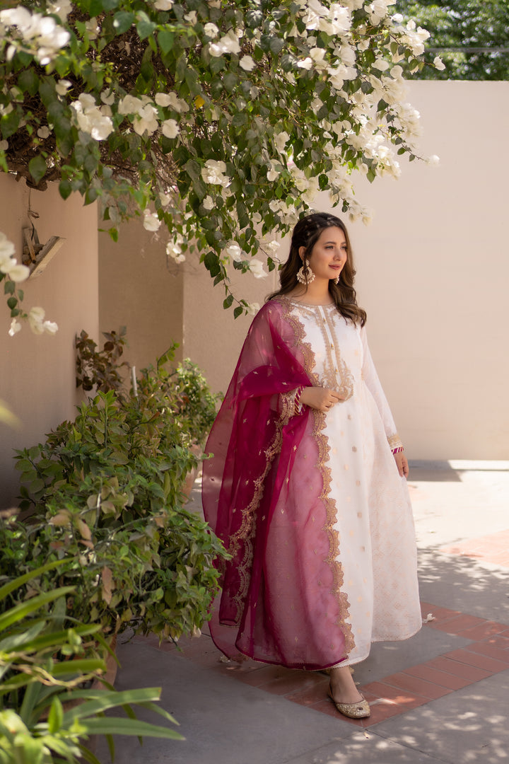 CHANDNI (Frock & Dupatta) - Omal