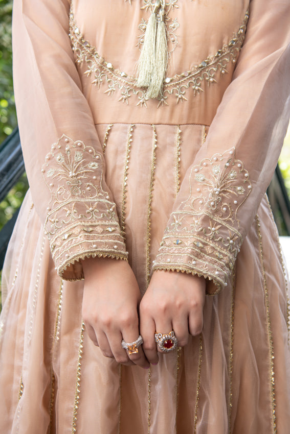 Unstitched BLUSH PEACH Suit 