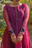 RAQS Unstitched (Frock & Duppata) - Omal