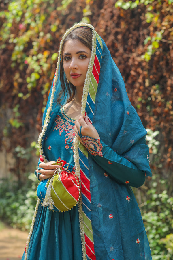 DHANAK (Frock & Duppata) - Omal