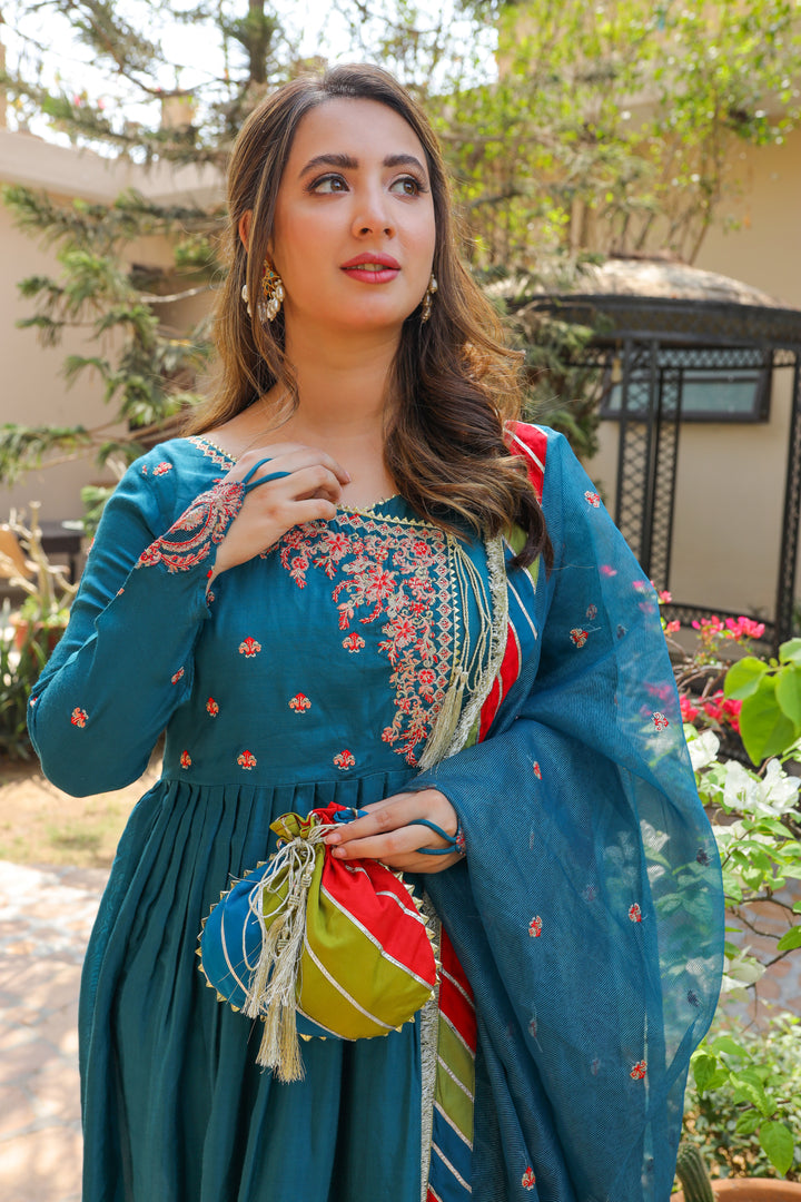 DHANAK (Frock & Duppata) - Omal