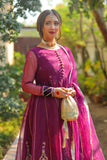 RAQS Unstitched (Frock & Duppata) - Omal