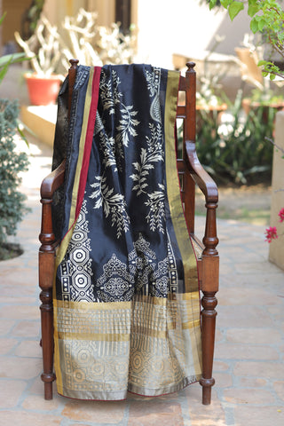 SHAB Unstitched (Frock & Duppata) - Omal