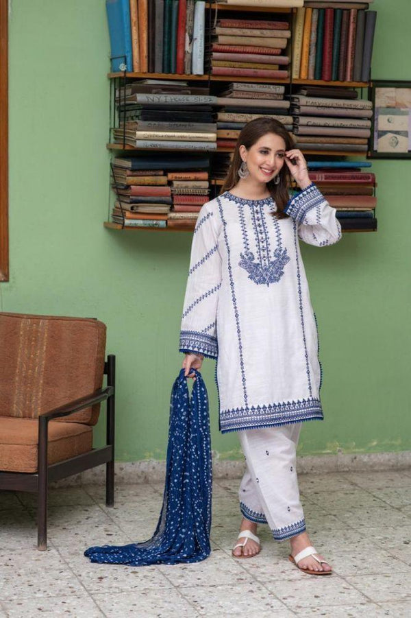 Blue Chunri Dupatta - Omal